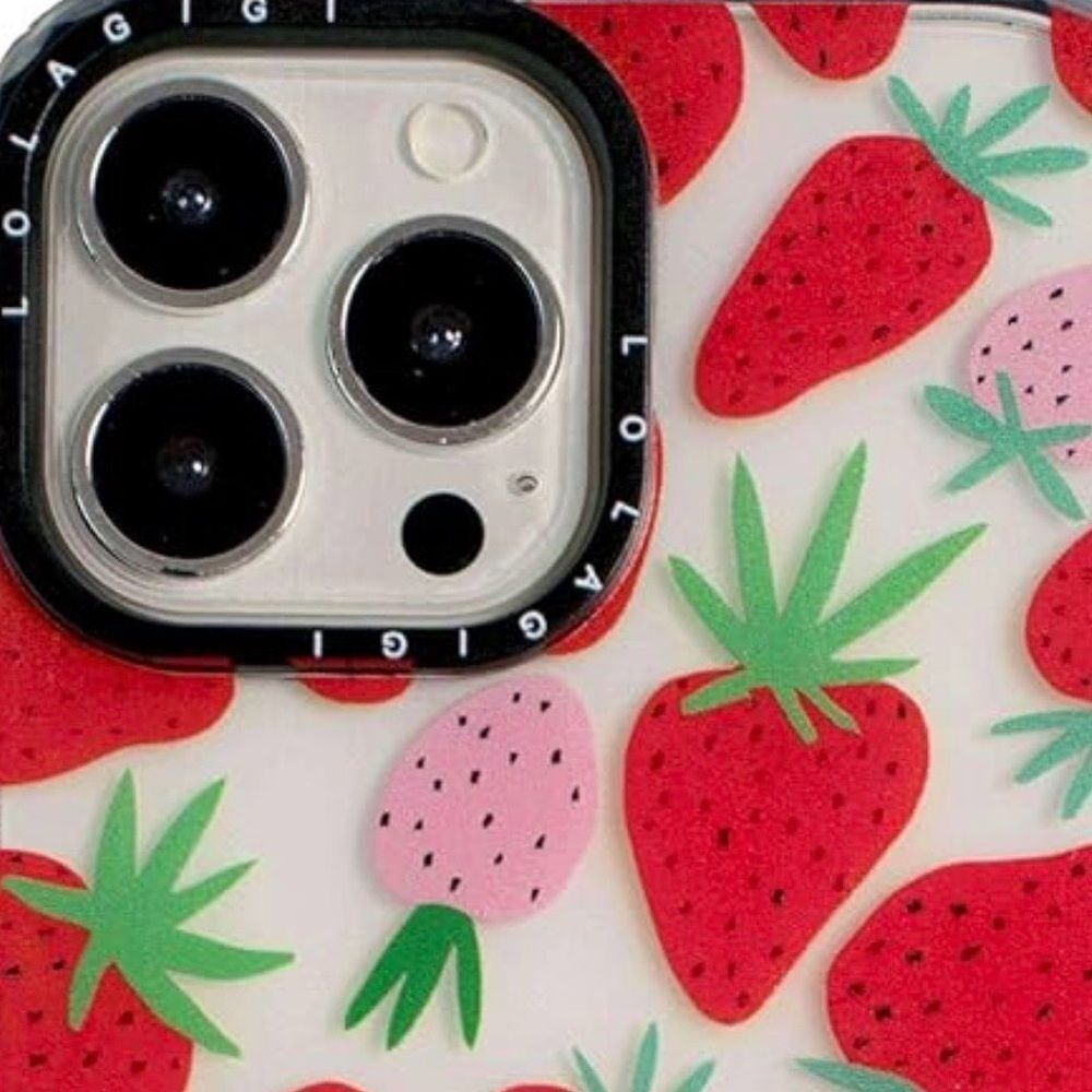 Strawberry Pattern Phone Case - Picture 3 of 3